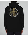 Tentacles Hooded Fleece - Black