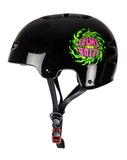 Casco Bullet x Santa Cruz Slime Logo Nero